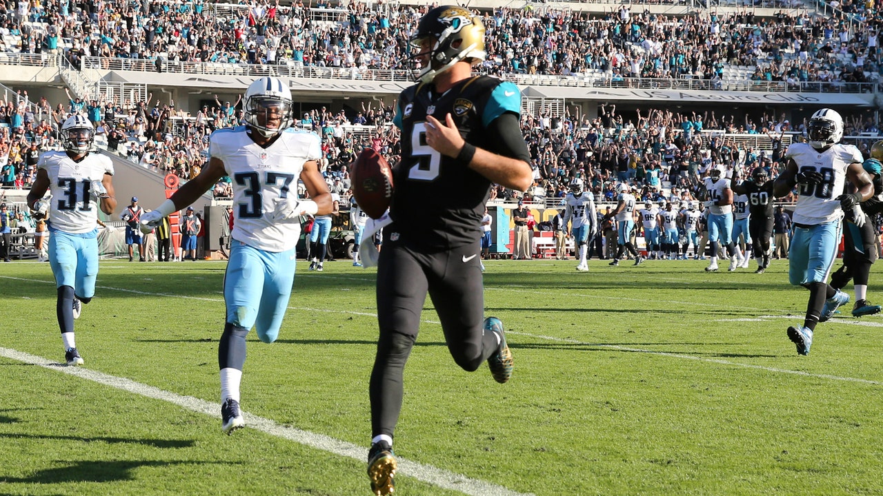 Jaguars tear through Titans to avoid winless home slate